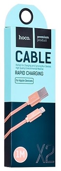 Кабель USB - Lightning Hoco X2 Золото