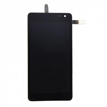 Дисплей Microsoft 535 Dual (RM-1090) в сборе с тачскрином Черный